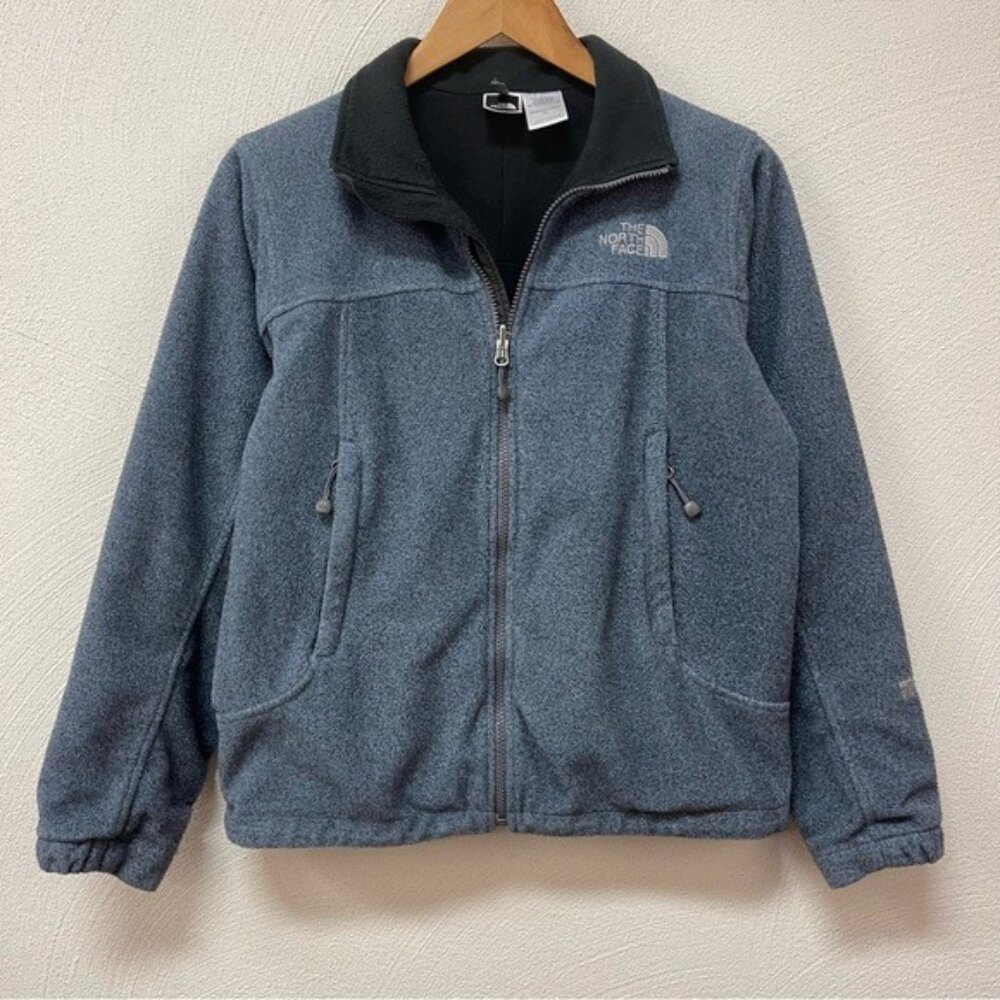 The North Face Women’s Fore Windstopper Blue Fleece Full Zip Jacket Sz S